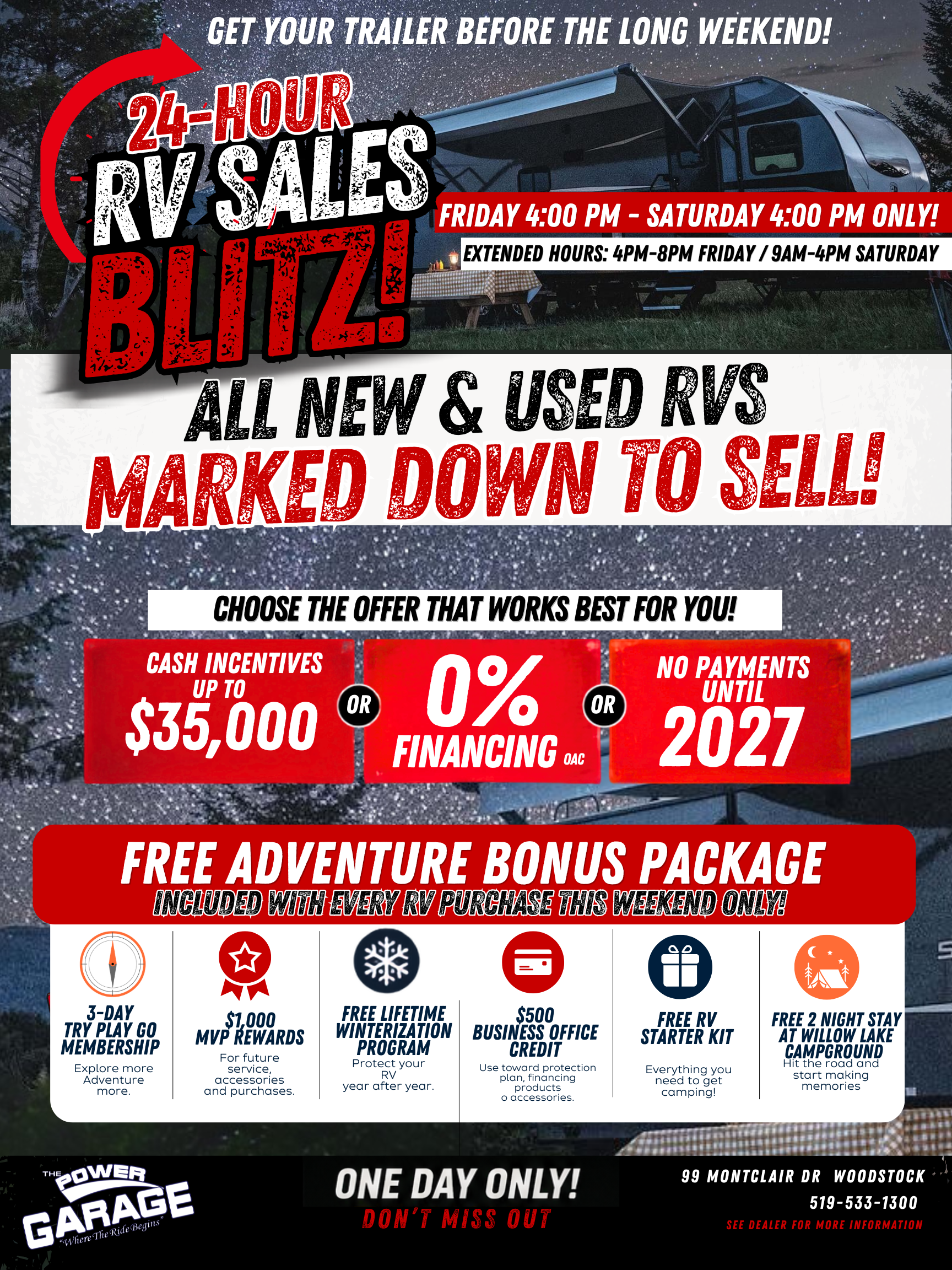 24-Hour RV Sales Blitz