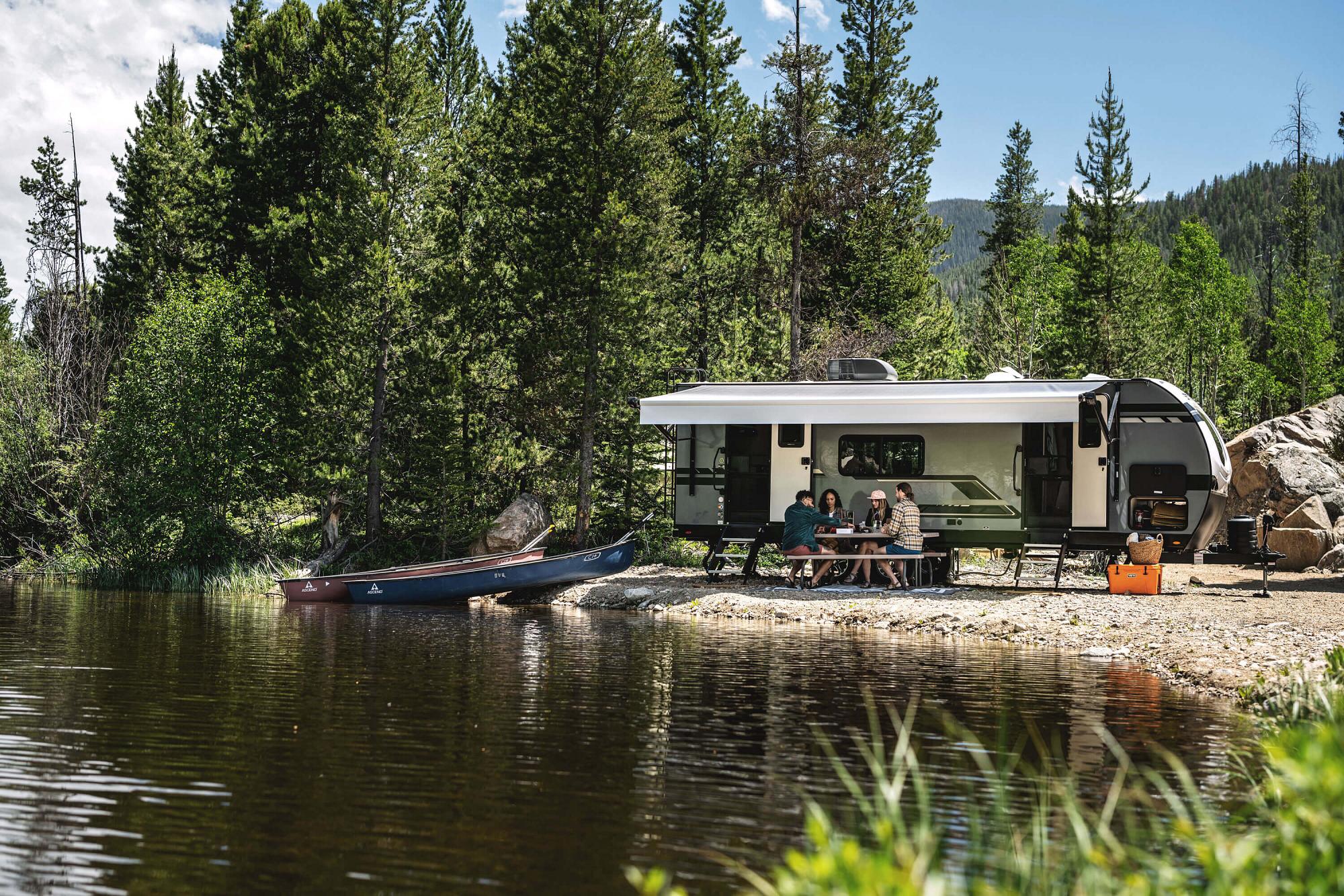 travel trailer camping ontario